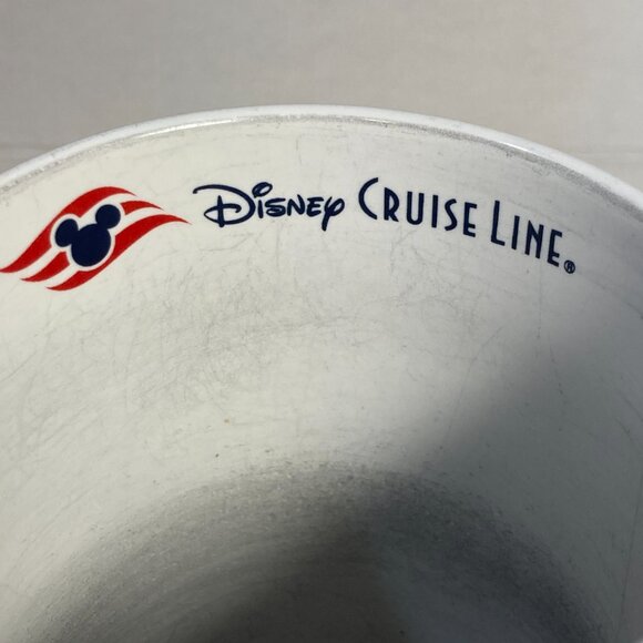 Vintage Disney Cruise Line DCL Minnie Mouse Ceramic Coffee Mug Cup Sailor Ahoy - Picture 4 of 14